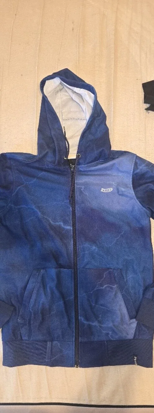 Volcom Mens Blue Hooded Jacket -skiing